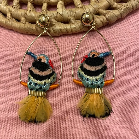 MIGNONNE GAVIGAN
Woodpecker Swing Earrings - Picture 3 of 6